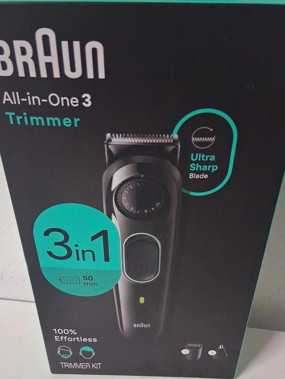 Brand New BRAUN 3in 1 Trimmer